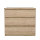 Cassettiera moderna rovere 77x70h cm - Artic