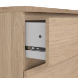 Cassettiera moderna rovere 77x70h cm - Artic