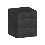 Cassettiera piccola ardesia 47x61h cm - Asgabat
