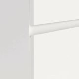Cassettiera Pomme, Settimino multiuso, Comò camera da letto, Mobile con cassetti, 77x40 h84 cm, Bianco