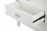 Cassettiera Priolo, Settimino multiuso, Comò camera da letto, Mobile con cassetti, 81x40 h84 cm, Bianco