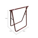 Cavalletto Osimo, 62x35 h75 cm, Rosso