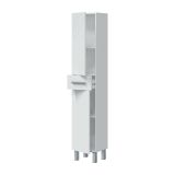 Colonna 2 ante minimal 35x182h cm bianco lucido - Alka