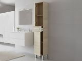 Colonna 2 ante minimal 35x182h cm rovere - Alka
