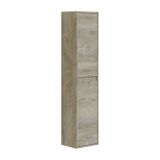 Colonna bagno sospesa 2 ante 30x140h cm rovere - Aladin
