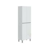Colonna lavanderia 4 ante 60x182h cm bianco lucido - Fabian