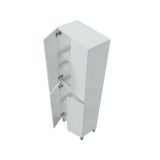 Colonna lavanderia 4 ante 60x182h cm bianco lucido - Fabian