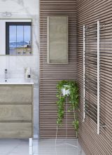 Colonna piccola sospesa bagno 30x74h cm rovere - Anabella