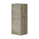 Colonna piccola sospesa bagno 30x74h cm rovere - Anabella