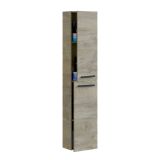 Colonna sospesa bagno 2 ante 30x150h cm rovere - Notte