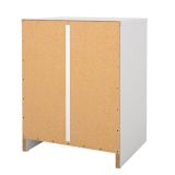 Comodino 1 cassetto bianco 37x30x48h cm - Kastri