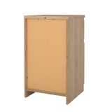 Comodino 1 cassetto rovere 40x40x70h cm - Delfini