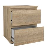 Comodino 1 ripiano quercia 40x34x48h cm - Albregio