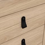 Comodino 1 ripiano rovere 43x38x70h cm - Lombardia
