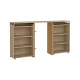Comodino 7 ripiani rovere 144x26x79h cm - Arnaboldi