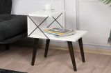 Comodino classico bianco 50x40x55h cm - Newton