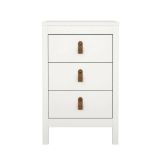 Comodino in legno bianco 43x38x70h cm - Lombardia