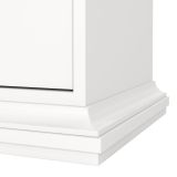 Comodino in legno bianco 43x40x69h cm - Mauricette