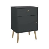 Comodino in legno grigio 50x39x72h cm - Antenati