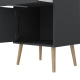Comodino in legno grigio 50x39x72h cm - Antenati
