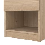 Comodino in legno rovere 40x40x49h cm - Scolastica