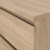 Comodino minimal rovere 50x40x49h cm - Daiki