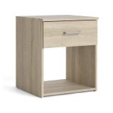 Comodino moderno quercia 37x35x47h cm - Giustina