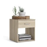 Comodino moderno quercia 37x35x47h cm - Giustina