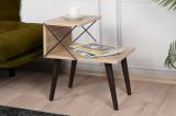 Comodino moderno quercia 50x40x55h cm - Newton
