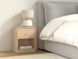 Comodino moderno rovere 37x30x48h cm - Kastri