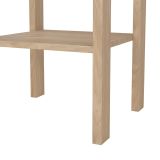 Comodino moderno rovere 40x34x70h cm - Inday