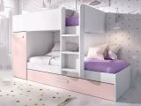 Composizione camera da letto Hikaa, 244x112 h150 cm, Bianco e Rosa