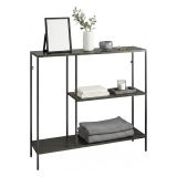 Consolle 80x30x80h cm ardesia - Noto