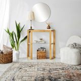Consolle 85x31x85h cm quercia - Barga