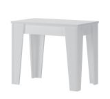 Consolle Allungabile Bianco 12 Posti Allungabile 305.6x90x75.2h cm, Meccanismo Estensione Allunghe Centrali - Gizio