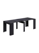 Consolle allungabile Diluna, 51-237x90h78 cm, Grigio Cenere