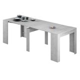 Consolle allungabile Dpanozz, 90-237x51h78 cm, Grigio