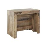 Consolle allungabile effetto legno 4-12 posti acero - Anello