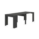 Consolle allungabile elegante 4-10 posti antracite - Abicitren