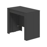 Consolle allungabile elegante 4-10 posti antracite - Abicitren