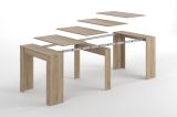 Consolle allungabile legno 4-10 posti rovere - Abicitren