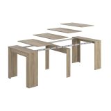 Consolle allungabile legno 4-10 posti rovere - Abicitren