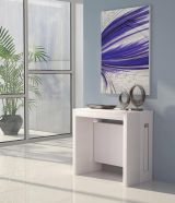 Consolle allungabile moderna 4-8 posti bianco - Akam