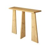 Consolle Arcturus, Tavolo allungabile multiuso, Consolle ingresso, Ripiano con allunghe, 100x28h83 cm, Quercia