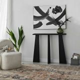 Consolle design 100x28x83h cm antracite - TomoeGozen