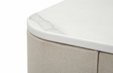 Consolle elegante 70x40x80h cm crema e oro - Ronda