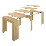 Consolle estensibile 4-12 posti rovere nodi - Alej