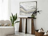 Consolle in legno 100x28x83h cm noce - TomoeGozen