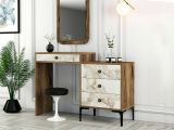 Consolle Marrone Noce Bianco Marmo 2 Ripiani Peso Supportato 25 kg 124x40x85h cm, Materiale Struttura in Plastica - Namtheun