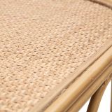Consolle Marrone un Ripiano Struttura Effetto Bamboo 110x32x77h cm, Materiale Struttura in Legno - Tiznit